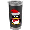 Christmas Cool Tees Pinguino Natale Natale Bambini Ragazzi Ragazze Natale Bicchiere termico in acciaio inox doppia parete