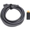 Zohisin Cavo prolunga XT60 2M 12AWG IP68 Connessione alimentazione | Rame stagnato, estremità IP68, adattatore maschio-femmina, attrezzatura, trasferimento 1200Mbps