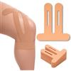 TS TAKE SPORT - nastro kinesiologico ginocchio, kinesio tape, tape kinesiologico, fascia ginocchio, kinesiology tape, 15 Pezzi (SKIN)