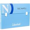 Colourbook SSC Napoli - Valigetta In Polionda Winner Blue Portadisegni e Documenti Per Scuola e Ufficio - Formato 35x50cm - Doppia Chiusura - Ufficiale