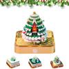 HIULLEN Blocco note 3D, calendario 3D, strappare il 2026, albero di Natale creativo, note adesive per calendario da tavolo, scultura di carta, decorazione per desktop