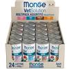 Generico Monge VetSolution Hypo Monoprotein - Cibo Umido Dietetico per Cani Adulti (Maiale, Anatra, Agnello, Tonno) - Grain Free, per Intolleranze Alimentari - Adult 400 g - 24 pezzi in base alla disponibilità