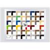 1a Bilderrahmen Puzzello Cornice portafoto con vetro sintetico trasparente 36 x 49 cm Bianco opaco 49 x 36 cm