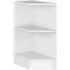 Vicco Scaffale da cucina R-Line, Bianco/Bianco 30 cm | met 2 vakken