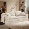 Vipbear Divano Letto 201cm, Divano Letto 3 Posti Componibile Boneless Couch | 5-in-1 Divano Letto Modulare Componibile, Divano Letto Senza Struttura, Divano a Compressione Sottovuoto