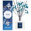 Airkeep Profumatore per Ambienti Bergamot Lavender, Profumatore per Ambienti con 8 Bastoncini di Fragranza, Diffusore di Fragranze per Bagno, Appartamento, Decorazione della Casa, 100ml