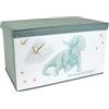 FUN HOUSE Jurrasic World Coffre a jouets dinosaures - Pliable - 55,5 x 34,5 x 34 cm - Pour enfant