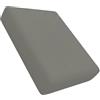Generico Federa Cuscino Impermeabile Copridivano Seduta di Ricambio con Cerniera Colore Unito Copriseduta Divano da Giardino Lavabile in Lavatrice per Esterno Da Giardino Terrazzo(grigio chiaro,65x65x10cm)
