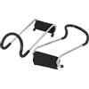 Gorilla Sports Ganci per allenamento con i pesi 12 x 8 cm, cromo, 2 pz