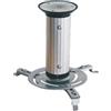 Kabelbude.eu Supporto a soffitto per proiettore, inclinazione+rotazione 10 kg