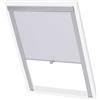 vidaXL Tenda a rullo oscurante bianca PK08