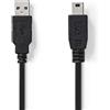 Nedis Ccgt60300Bk10 Cavo Usb 2.0 A Maschio - Mini 5-Pin Maschio 1.0 M Nero