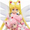 Bandai Sailor Moon Eternal - Statuetta Eternal Sailor Moon & Eternal Sailor Chibi Moon