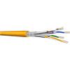 DRAKA Cavo di posa DRAKA UC MULTIMEDIA 1200 SS23, Cat 7A, 6FOILS S/FTP, PiMF, giallo, bobina monouso da 1000 m