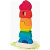 Sonstige Verlage GOKI castello di legno impilabile torre di costruzioni colorate