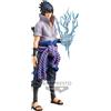 Banpresto Naruto Shippuden - Statuetta Sasuke Uchiha II Grandista Nero - Banpresto