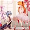Myethos Evangelion - Statuetta Asuka Shikinami Langley & Rei Ayanami Whisper Of Flower V
