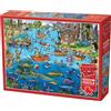 COBBLE HILL Puzzle DoodleTown: sul pesce 1000 pezzi