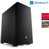 CSL-Computer PC da gioco, AMD Ryzen 5 5600GT, 3600 MHz, grafica AMD Radeon, 16 GB di RAM DDR4, 1000 GB di SSD M.2, Windows 11 Home, USB 3.2 |M11130H