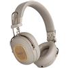 House of Marley Positive Vibration Riddim BT, cuffie over-ear wireless, colore crema