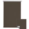 VICTORIA M. Klemmfix Tende oscuranti termiche, colore marrone scuro, dimensioni 90x220 cm