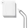 WonderSmile Ugello parodontale Wondersmile - Ugelli di ricambio per idropulsore Waterflow - Tecnologia SmoothFlow per una cura ottimale di denti e gengive (bianco, confezione da 4)