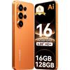 Blackview Smartphone Blackview Wave 10C senza contratto, Android 16, 6,88", 120 Hz, 1080p, doppia SIM, Face ID, 5000 mAh, Gemini AI, DokeOS 5.0, 1080p, 4G