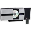 Bauhaus Impianto stereo verticale Bennett & Ross Ålesund, con lettore CD/MP3, USB e Bluetooth, color argento