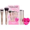 Revolution Set di 6 pennelli Revolution Candy Glam