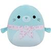 Squishmallows SQCR10452 - Dorgee - Foca blu intenso, 40 cm