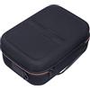 Plyisty Borsa Portaoggetti in Tessuto EVA per Console e Accessori con Tracolla, Custodia Protettiva per Console e Giochi, Nera