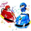Dhqkqg Macchina Telecomandata Per Bambini, 2 PCS Macchina Telecomandata, con Musica e Luci, Auto Giocattolo Telecomandata che si Schianta, Macchina Con Telecomando Bambino,Bambini Regalo Giocattolo