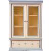 PMELCXD Libreria in Miniatura in Legno 1:12 | Armadio a Tre Strati con Cassetto, Mobile Miniaturale per Collezione e Decorazione d'Interni