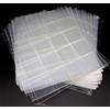 docsmagic.de 50 20-Pocket Album Pages 2 x 2 - Coins Sticker - 53 x 53 mm - 11-Hole - Monete Pagine