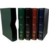 Prophila Collection Prophila Leuchtturm Cofanetto porta album per francobolli classificatore 60 e 64 pagina verde colori