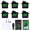 PTK 7462 MG 9g Servo Motor with Metal Gear - Robot - Fixed Wing - 180° Digital Servo (6pcs)