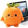Bavokon Peluche Cibo Pupazzo in Peluche a Forma di Arancia e Frutta da 11,9 cm | Bambola Morbida da Collezione Per Casa Soggiorno Salotto Letto Divano Sofà Dormitorio Compleanno Festa