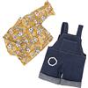 ZWOOS Vestiti per Bambole per New Born Baby Doll, Vestiti in Stile Casual per Bambole 35-43 cm