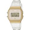 Casio Youth F-91WS-7A2DF orologio digitale trasparente grigio unisex (D427)