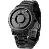 EUTOUR Orologio Uomo Magnetico Moda Semplice Nessun Vetro Cuscinetto a Sfera Quarzo Orologi da Polso da Uomo 40mm