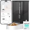 PETKIT Distributore Automatico Cibo Gatti, 3L Distributore Automatico Cibo Cani,2.4G WiFi,1-10 Pasti,1-15 Giorni,Ciotola in Acciaio Inox 304,Tecnologia Fresh Lock