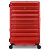 Eminent Voyager Valigia Grande 23 kg da Stiva, Trolley XL 158 cm Rigido | Valigia grande XXL rigida, 4,4 kg, 112L, 158 cm per 23 kg da stiva, espandibile 77x51x30/34, policarbonato, Rosso