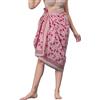 INDIAN CRAFT CASTLE 100% cotone Swimsuit Beach Sarong Cover Ups for Women Swimwear Pareo Indian Hand Block Print Beach Bikini Wrap Skirt