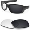 BLAZERBUCK Lenti di ricambio polarizzate anti-sale per occhiali da sole Oakley Straightlink OO9331