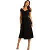 Guess Short Sleeve Erynn Dress Vestito Donna