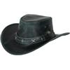 Black Jungle Roswell - Cappello in pelle, stile western, australiano, da cowboy
