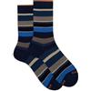 Gallo Calze corte uomo blu righe multicolor