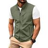 Oanviso Gilet Uomo Estivo Outdoor Smanicato Giacca Leggero | Softshell, Giacca, Giubbino, Senza Maniche, Traspirante, da Lavoro, Sportivo, Trekking, All'aperto Pesca, Fotografi