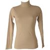 RAGNO Dolcevita Ciclista Donna Maglia Manica Lunga Caldo e soffice Cotone bio Articolo D274AK BIO Cotton Dolcevita