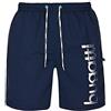 bugatti® - Costume da bagno da uomo, colori blu, verde, blu navy, rosso, nero o turchese, Blu mare, XXXL